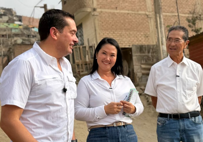Yoshiyama se incorpora al equipo de Keiko Fujimori en la ruta casa por casa y resalta el impacto de obras del gobierno de Alberto&nbsp;Fujimori