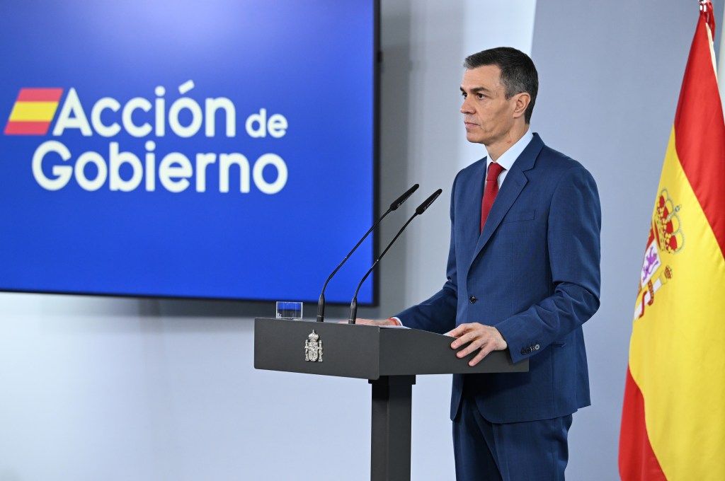 Pedro Sánchez responde a Trump y fija postura de España ante la guerra: “No a la&nbsp;guerra”