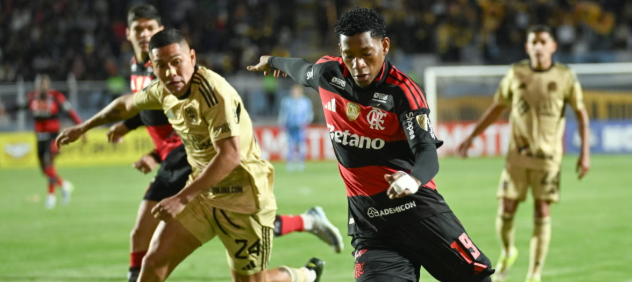 Copa Libertadores: polémica arbitral desata indignación tras derrota de Cusco FC ante&nbsp;Flamengo